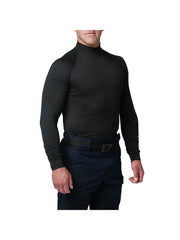 Mock Neck Long Sleeve Top