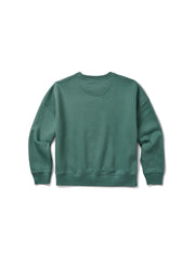 Women's Simple Parallax Fleece Crewneck Sweatshirt