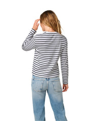 Women's Sweater Ribbed Long Sleeve Tee