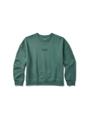 Women's Simple Parallax Fleece Crewneck Sweatshirt
