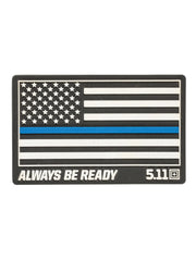Thin Blue Line Rubber Patch