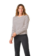 Women's Sweater Ribbed Long Sleeve Tee