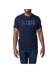USA Flag Tonal Logo Tee