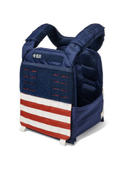 Taconic Weight Vest in Red, White, and Blue
