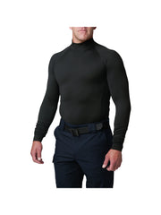 Mock Neck Long Sleeve Top
