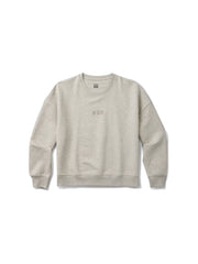 Women's Simple Parallax Fleece Crewneck Sweatshirt