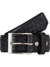 1.5" Basketweave Leather Belt