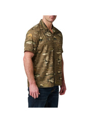 Great Adventure Print Short Sleeve Shirt