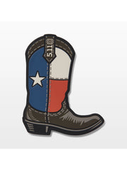 Texas Cowboy Boot Patch