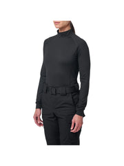 Women's Mock Neck Long Sleeve Top