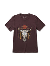 Women's Cattle Skull Short Sleeve Tee
