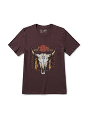 Women's Cattle Skull Short Sleeve Tee