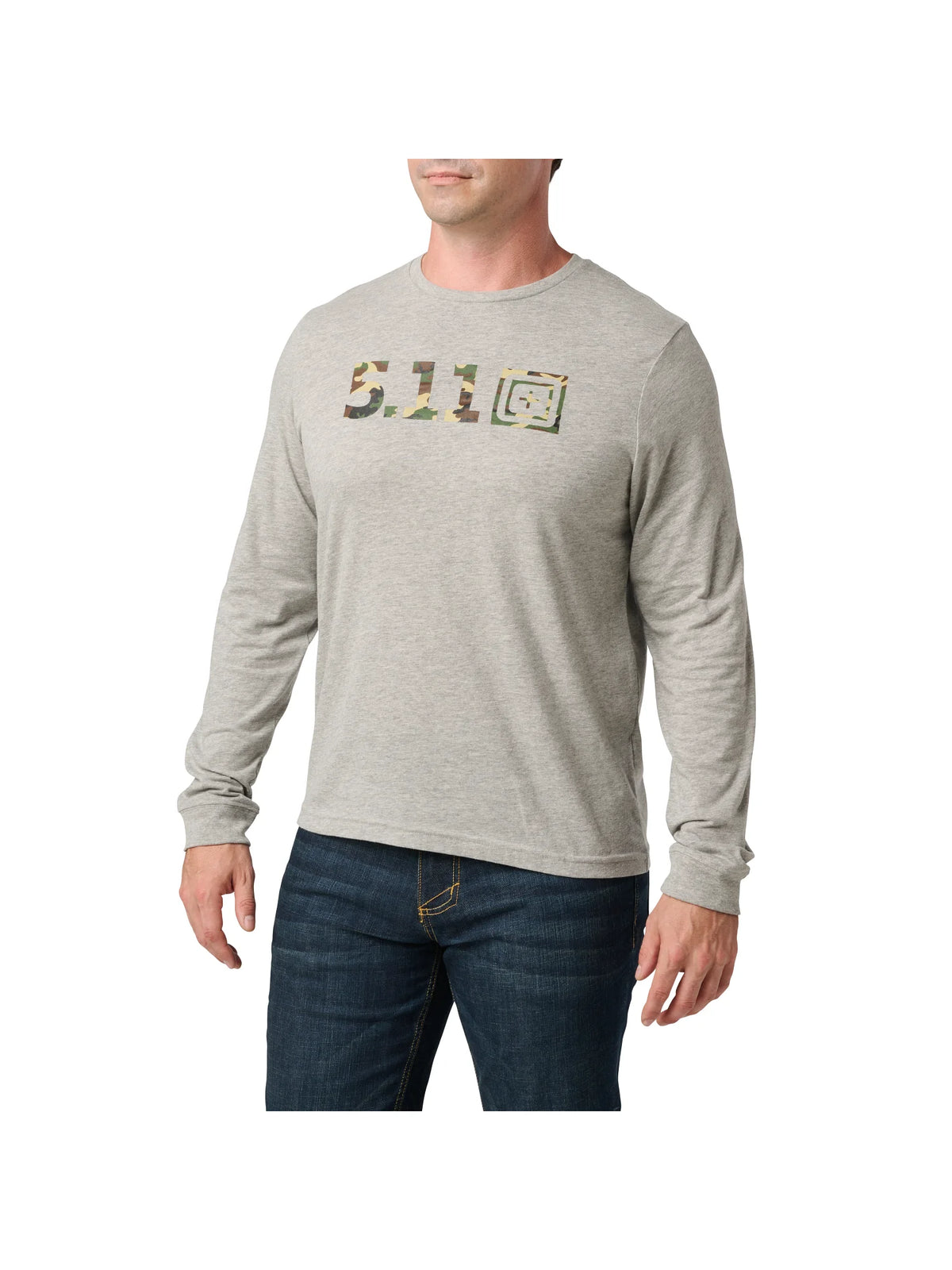 Woodland Camo Fill Long Sleeve Tee