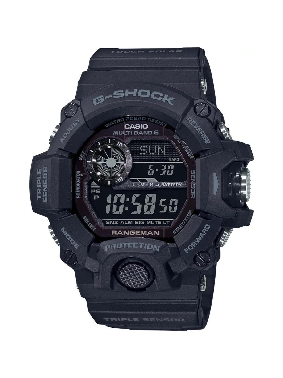 Casio G-shock Rangeman Solar-atomic Watch By Casio