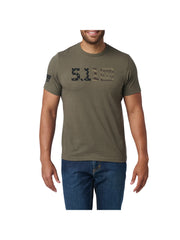 USA Flag Tonal Logo Tee