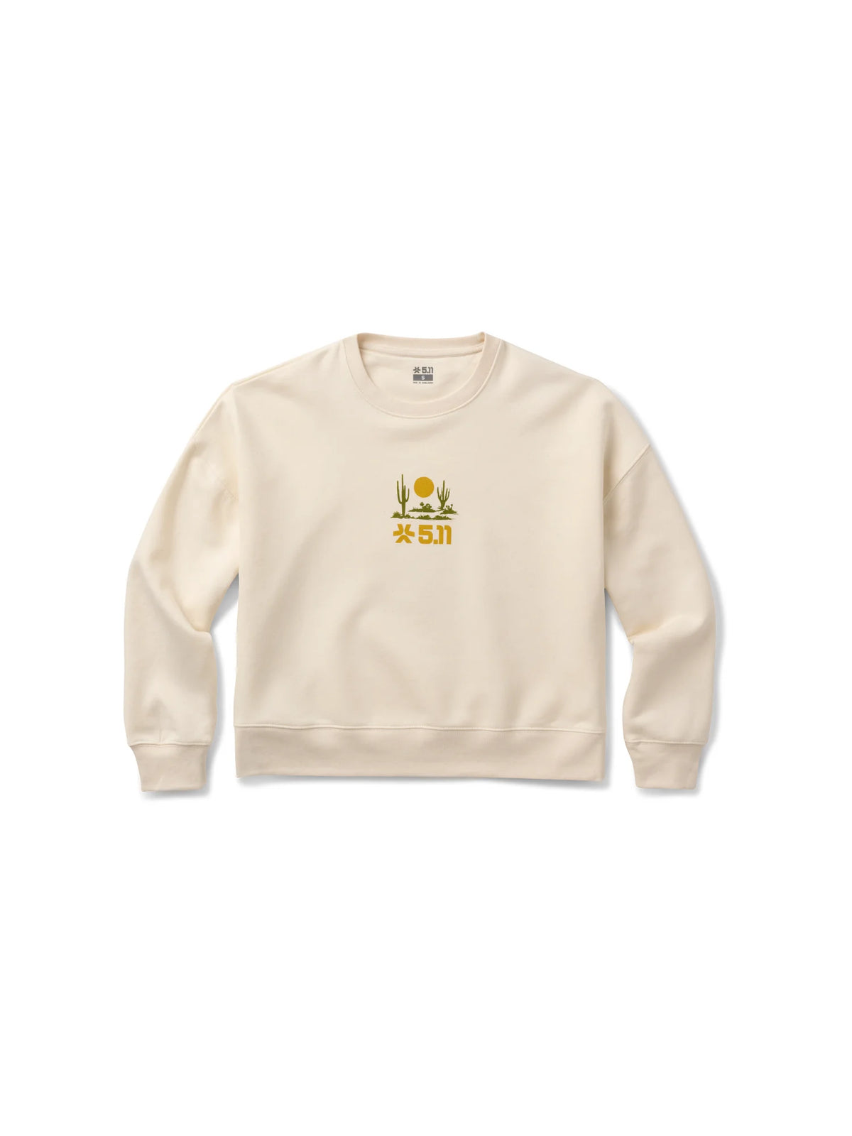 Women's Desert Scene Fleece Crewneck Sweatshirt