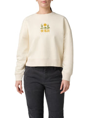 Women's Desert Scene Fleece Crewneck Sweatshirt