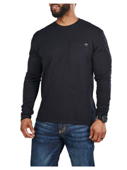 Elite Long Sleeve Pocket Tee