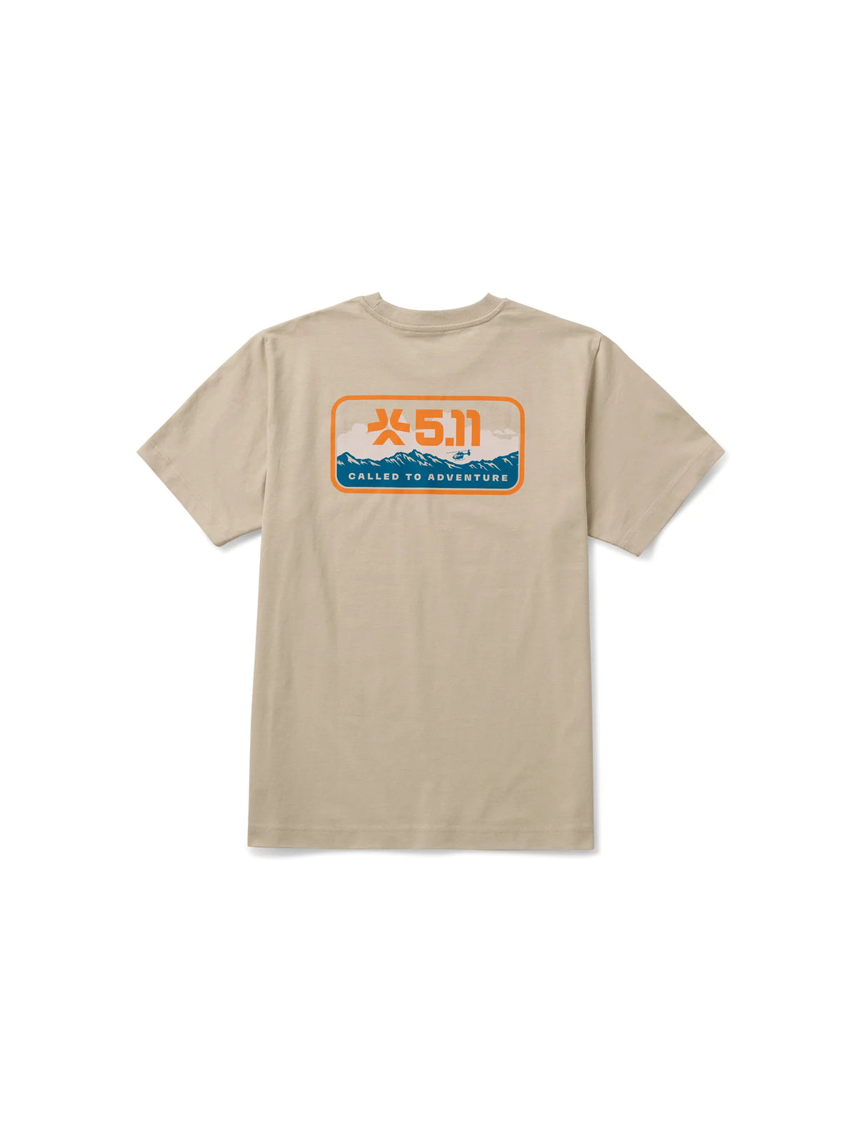 5.11® Men's Rocky Mountain Lockup Oversized Short Sleeve Tee