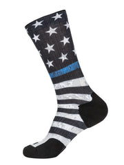 Sock & Awe Thin Blue Line