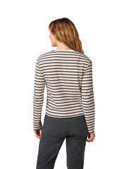 Women's Sweater Ribbed Long Sleeve Tee
