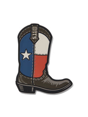 Texas Cowboy Boot Patch