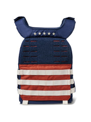 Taconic Weight Vest in Red, White, and Blue
