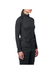 Women's Mock Neck Long Sleeve Top